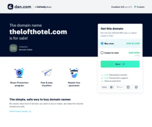 Thelofthotel.com(Loft hotel) Screenshot
