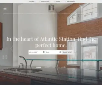 Theloftsatatlanticstation.com(The Lofts) Screenshot