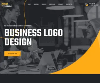 Thelogoarchitect.com(Get your logo designed by award wining logo designers) Screenshot