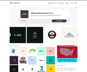 Thelogomix.com(Best Logo Design Gallery) Screenshot