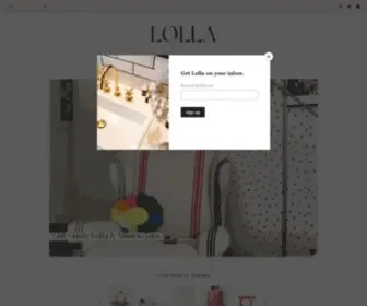 Thelolla.com(The Lolla) Screenshot