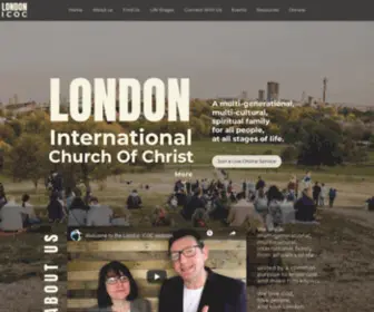 Thelondonchurch.org(London International Church of Christ) Screenshot