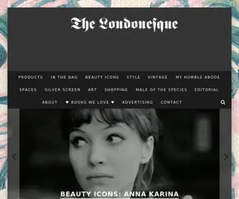 Thelondonesque.com(The Londonesque) Screenshot