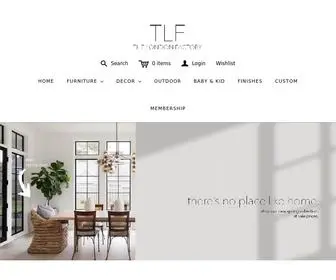 Thelondonfactory.com(Official website for The London Factory. High end online retailer of french furniture including) Screenshot