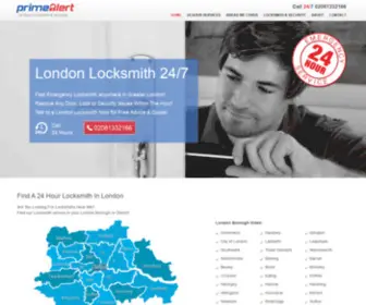 Thelondonlocksmiths.co.uk(London Emergency Locksmiths) Screenshot