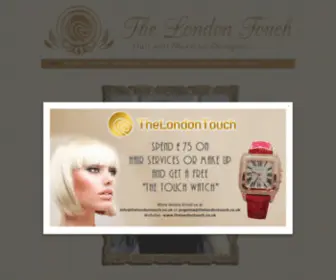 Thelondontouch.co.uk(Mobile Hairdressing in South West London) Screenshot