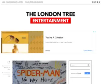 Thelondontree.com(The London Tree Entertainment) Screenshot