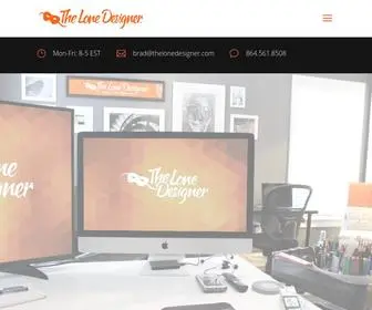 Thelonedesigner.com(The Lone Designer) Screenshot