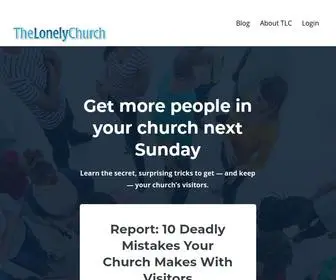 Thelonelychurch.com(The Lonely Church) Screenshot