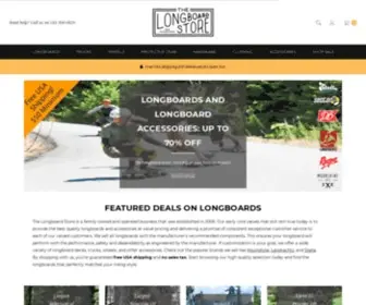 Thelongboardstore.com(Longboards for Sale) Screenshot