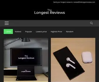 Thelongestreviews.com(The Longest Reviews) Screenshot