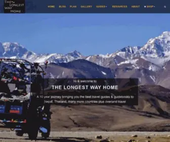 Thelongestwayhome.com(The Longest Way Home) Screenshot