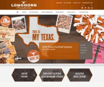 Thelonghornfoundation.com(Thelonghornfoundation) Screenshot