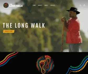 Thelongwalk.com.au(The Long Walk) Screenshot