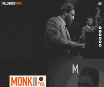 Theloniousmonkmusic.com(Thelonious Monk) Screenshot