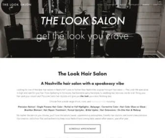 Thelooknashville.com(The Look Salon) Screenshot