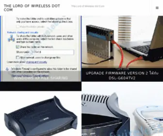 Thelordofwireless.com(The Lord Of Wireless Dot Com) Screenshot