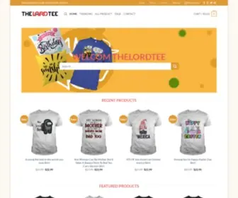 Thelordtee.com(Cheap T shirts Store Online Shopping) Screenshot