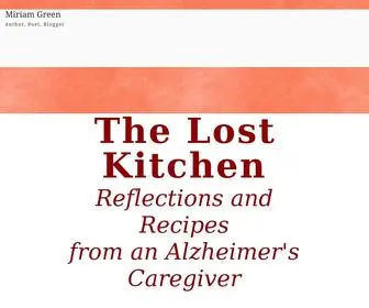 Thelostkitchen.org(The Lost Kitchen) Screenshot