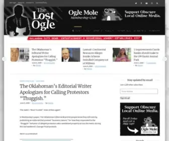 Thelostogle.com(The Lost Ogle) Screenshot