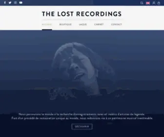 Thelostrecordings.store(Vinyle, CD, Téléchargement HD) Screenshot