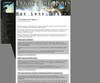 Thelostworlds.net(Legacy of Kain) Screenshot