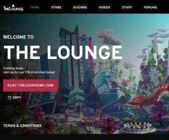 Theloungemc.com(The Lounge) Screenshot