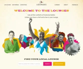 Thelounges.co.uk(Lounges Café Bars) Screenshot