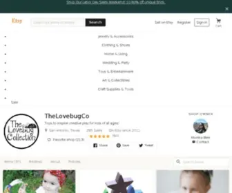 Thelovebugcollection.com(The Best Gift Ideas For Every Occasion) Screenshot