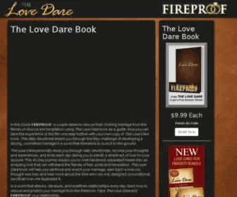 Thelovedarebook.com(Church communication and marketing tools) Screenshot