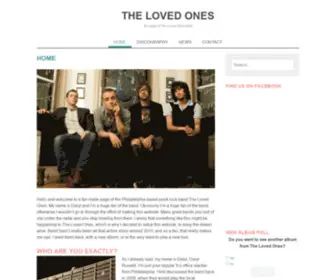 Thelovedonesband.com(The Love Dones Band) Screenshot