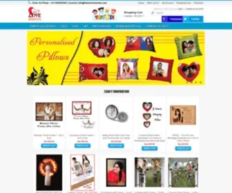 Thelovemoments.com(Customized gifting solutions) Screenshot