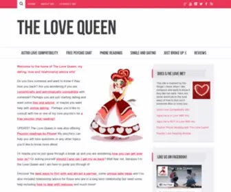 Thelovequeen.com(Dating) Screenshot