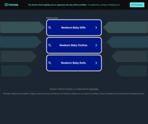 Thelovingbaby.com(Create an Ecommerce Website and Sell Online) Screenshot
