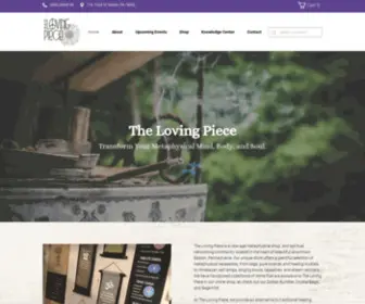 Thelovingpiece.com(The Loving Piece) Screenshot