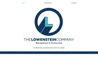 Thelowensteincompany.com(Lowenstein Company) Screenshot