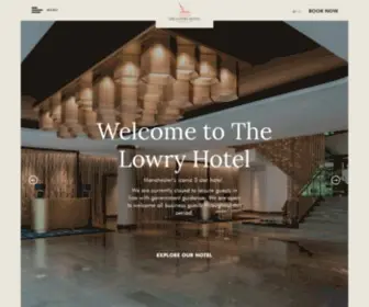 Thelowryhotel.com(The Lowry Hotel) Screenshot