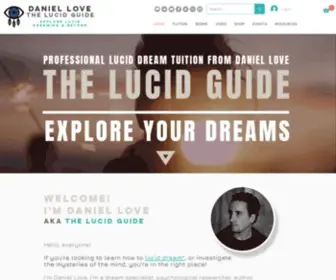 Thelucidguide.com(Explore Lucid Dreaming and Learn How To Lucid Dream) Screenshot