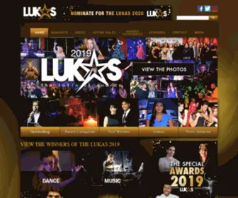 Thelukas.co.uk(UK Latin Awards) Screenshot