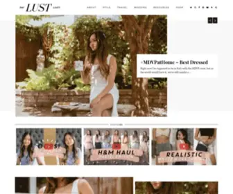 Thelustlistt.com(Canadian Fashion) Screenshot