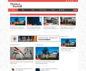 Theluxhome.com(The Lux Home) Screenshot