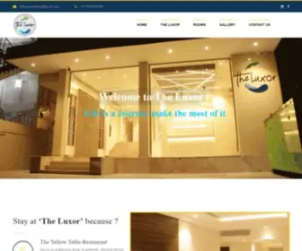 Theluxorandaman.com(The Luxor) Screenshot