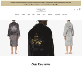 Theluxurygowncompany.com(The Luxury Gown Company) Screenshot