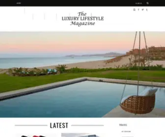 Theluxurylifestylemagazine.com(Discover The Luxury Lifestyle Magazine) Screenshot