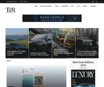 Theluxuryreporter.com(LUXURY REPORTERS) Screenshot