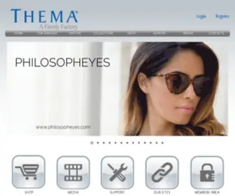 Thema-Optical.com(Thema Optical) Screenshot