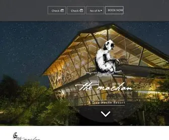 Themachan.com(Treehouse Resort in Lonavala) Screenshot