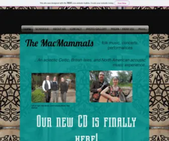 Themacmammals.com(The MacMammals) Screenshot