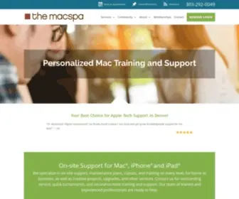 Themacspa.com(The MacSpa) Screenshot