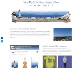 Themadeinnovascotiastore.ca(The Made in Nova Scotia Store) Screenshot